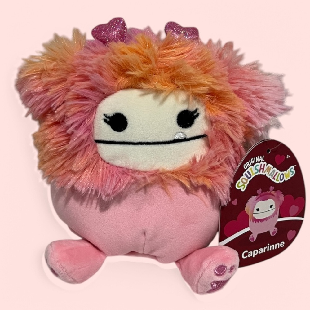 Squishmallows 5” Valentine Caparinne Bigfoot